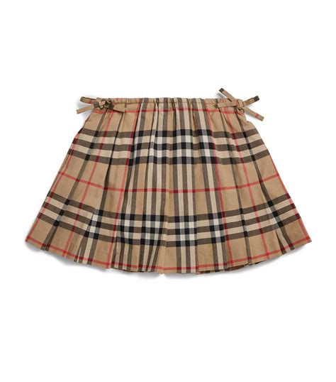 burberry skirt kid|burberry check pleated skirt.